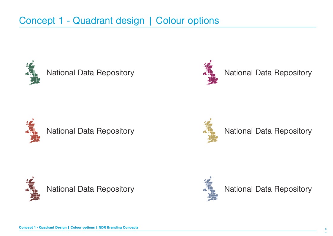 NDR concept design colour exploration