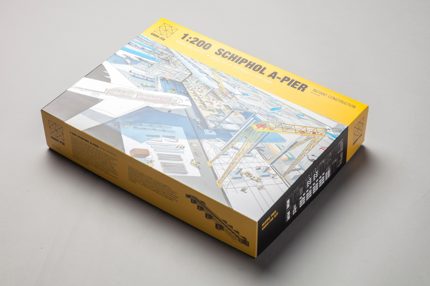 Packaging design for Foster + Partners Schiphol Airport competition